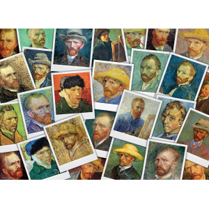 EUROGRAPHICS Puzzle Van Goghovy Autoportréty 1000 dílků