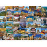 EUROGRAPHICS Puzzle Světoběžník - Německo 1000 dílků