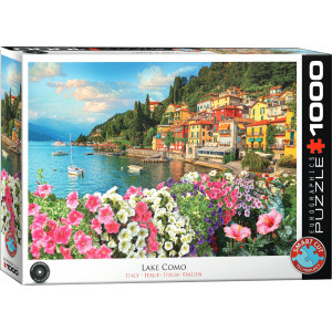 EUROGRAPHICS Puzzle Lago di Como - Komské jezero, Itálie 1000 dílků
