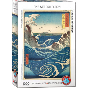 EUROGRAPHICS Puzzle Utagawa Hiroshige: Naruto whirlpool 1000 dílků
