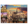 EDUCA Puzzle Notre Dame, koláž 1000 dílků