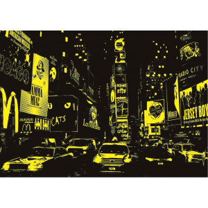 EDUCA Svítící puzzle Times Square, New York 1000 dílků