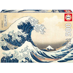EDUCA Puzzle Velká vlna Kanagawa 500 dílků