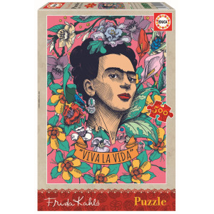EDUCA Puzzle Frida Kahlo: Viva la vida 500 dílků