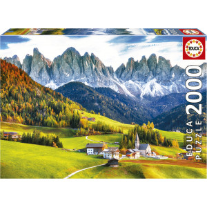 EDUCA Puzzle Podzim v Dolomitech 2000 dílků