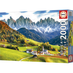 EDUCA Puzzle Podzim v Dolomitech 2000 dílků