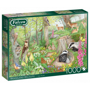 FALCON Puzzle Život v lese 1000 dílků